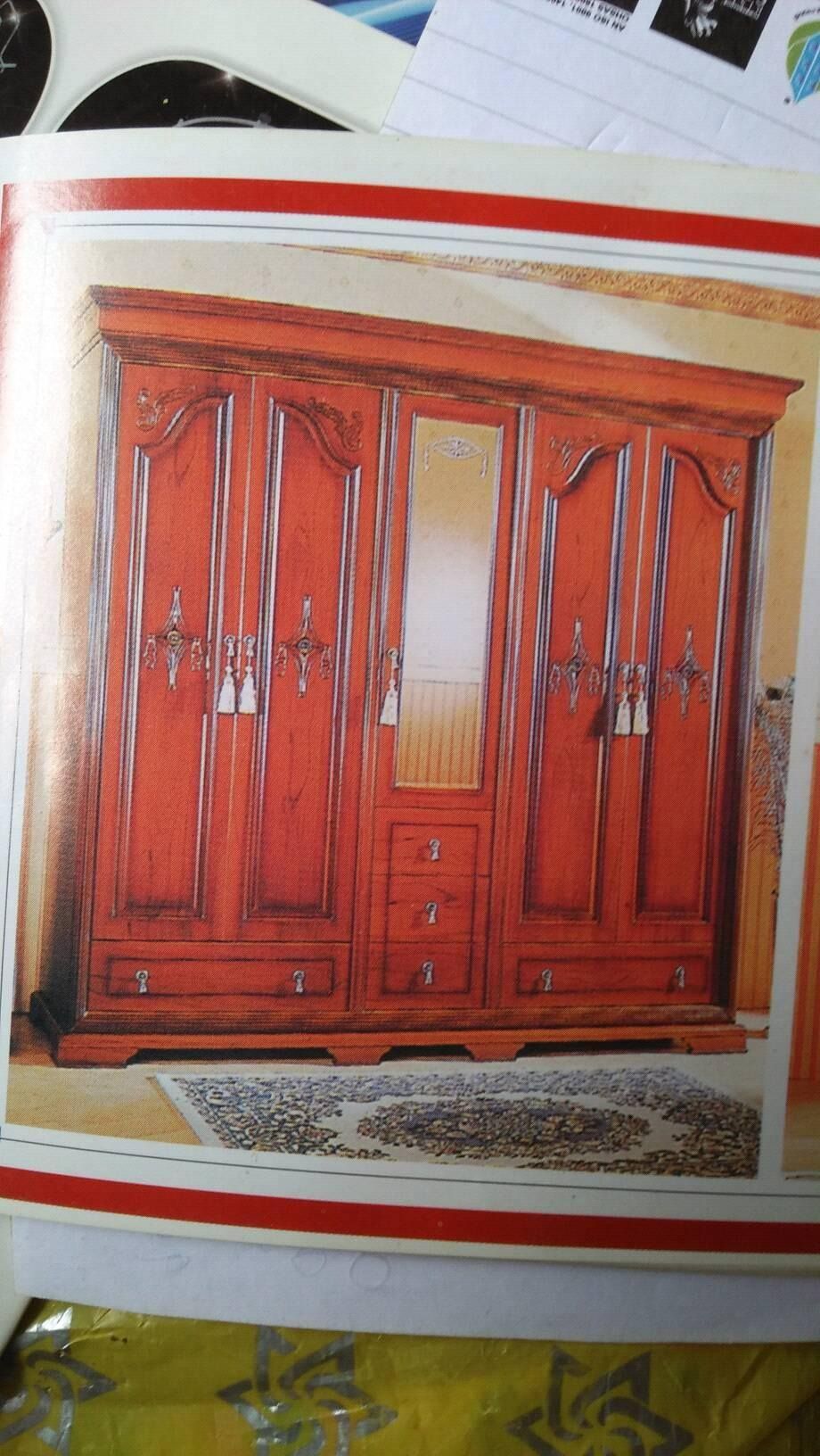 Classic Wooden Wardrobe (Alt) — Furniture