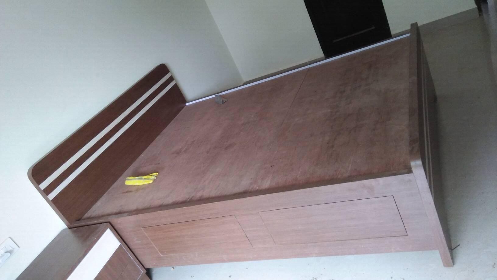 Plywood Double Bed — Furniture