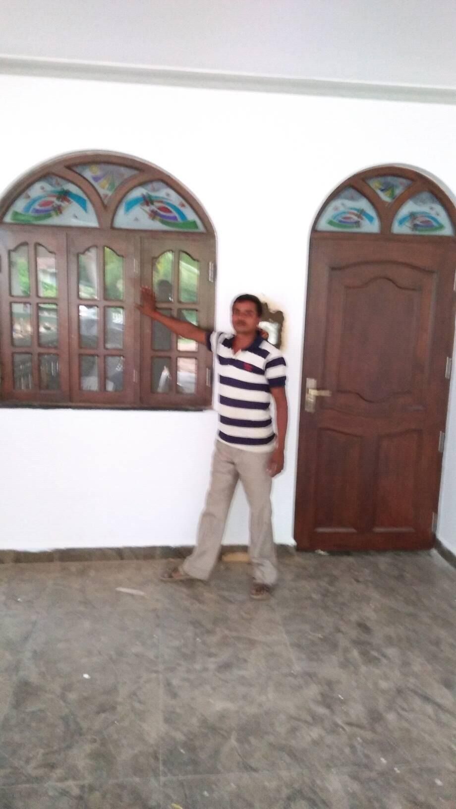 Arched Wooden Door & Window (Alt) — Carpentry